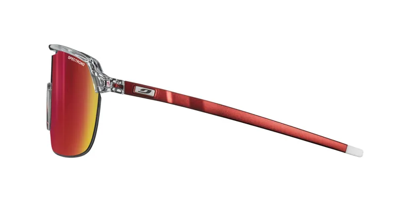 Julbo Frequency Sunglasses - Crystal / Red - Spectron 3-2